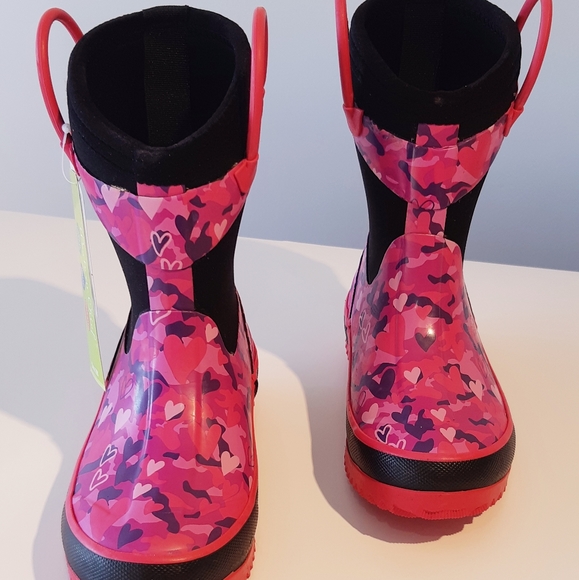 Heart Camo rain / winter boots - Picture 3 of 8